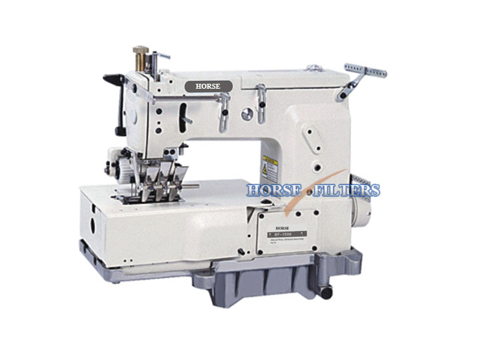 Filter press sewing machine